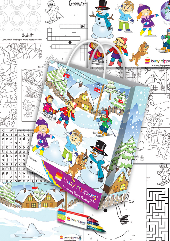 White Christmas Bags - Image 3