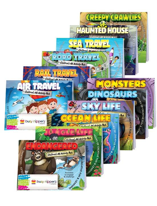 A6 Booklet - Multi 12 Pack